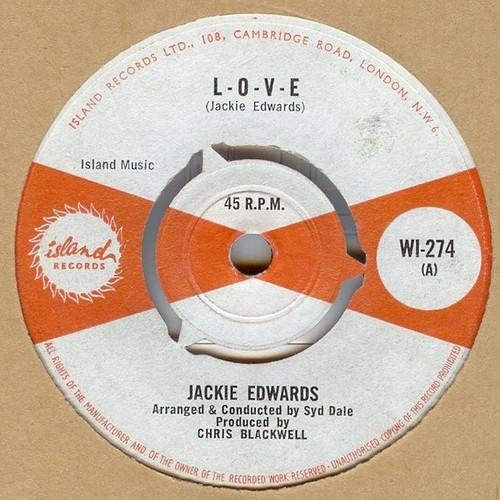 Jackie edwards v e - -, (7")