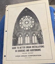 Rare Conn Organ Installations