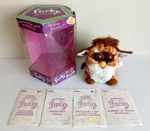 Furby tiger brown - furby,