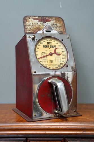 Vintage grip strength tester - vintage,