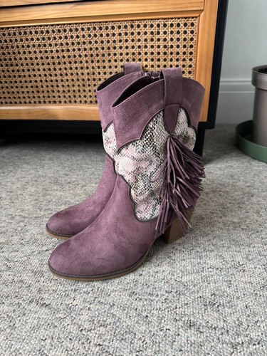 Purple joe browns suede - purple,