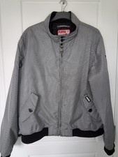 ORIGINAL PUFFA BLACK AND WHITE CHECK JACKET SIZE XXL IN GREAT CONDITION