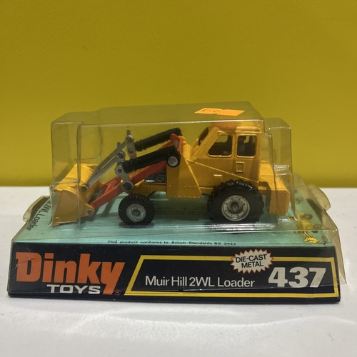 Dinky 437 muir hill 2wl - muir, loader