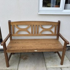 Rustic Wooden Garden Bench