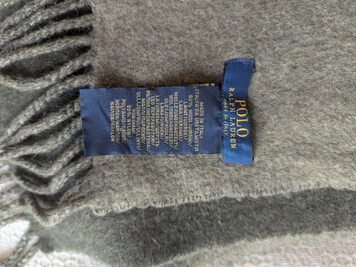 Ralph lauren wool scarf made - ralph,