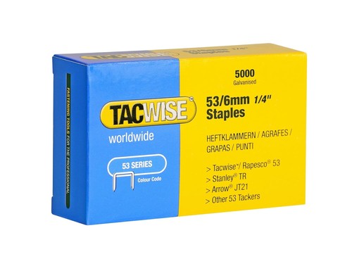 Tacwise 0331 type staples - type,