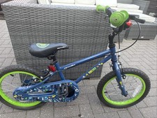 Apollo Firecracker Halfords Kids Blue Bike 16" Wheel