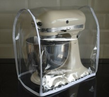 Food Mixer Dust Cover White edge for KITCHENAID & Kenwood KMIX (COVER ONLY)