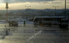 Photo 6x4 Airside at Edinburgh Airport Gogar/NT1672 Ground staff waiting c2010