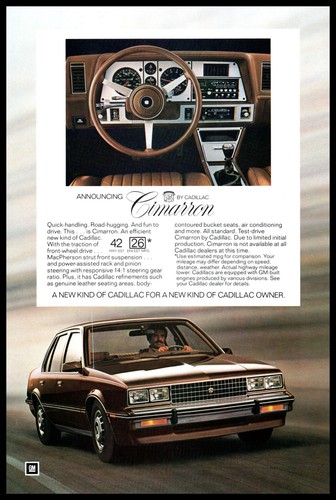 1981 cimarron new kind of - 1981,