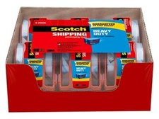 6 pack 3M Scotch Heavy Duty
