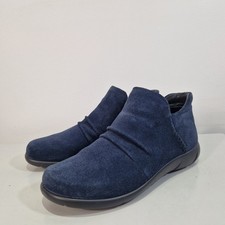 Hotter Marly Slouch Boots Navy