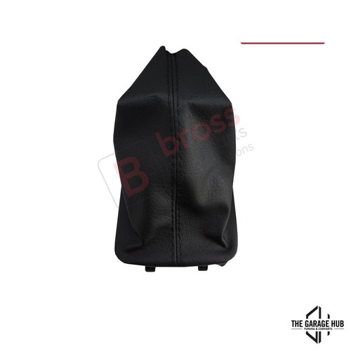 Black boot shift lever for