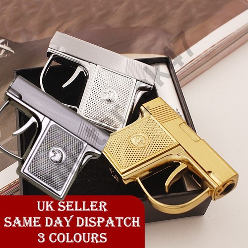 Lighter jet flame gun pistol - jet, gun/pistol