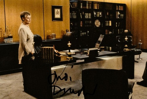 Dame judi dench signed - dame, 6x4