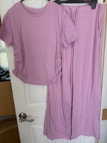 Women pink piece lounge - pink,