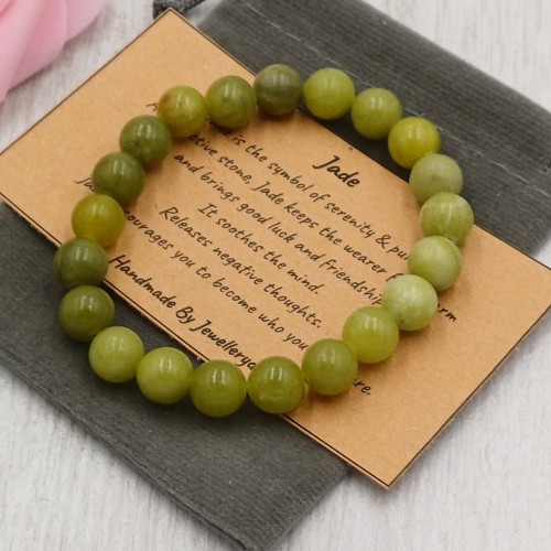 Taiwan green jade bracelet - green,