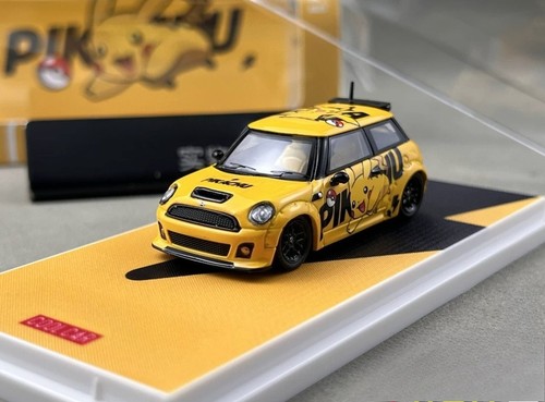 Yellow mini cooper - cc,