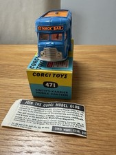 Corgi Toys 471 Smiths Mobile Canteen Vintage 1960s