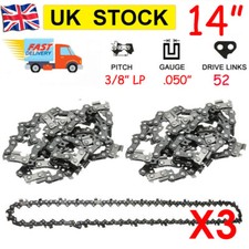 3x 14" Inch Chainsaw Saw Chain