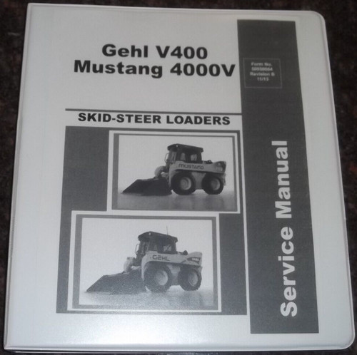 Gehl v400 mustang - gehl, 4000v