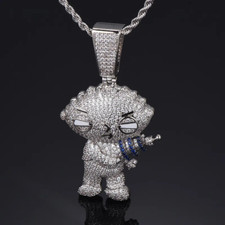 Bling Stewie Pendant - Cartoon