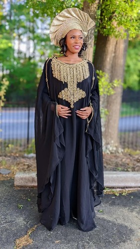 Black festive dress fancy - festive,