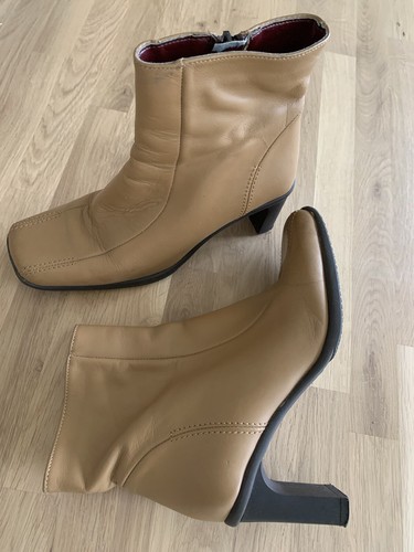 Tan ankle boots - by, sloppy