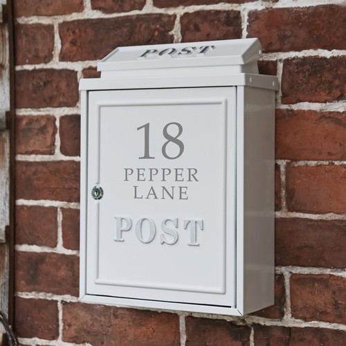 White oxford wall mounted - white,