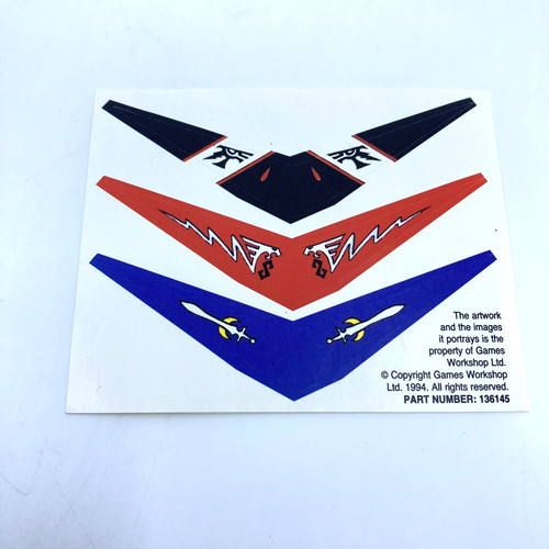 Eldar jetbike banner flag - eldar,