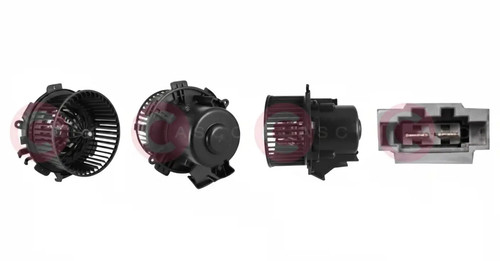 Blower fan for left - -hand, drive