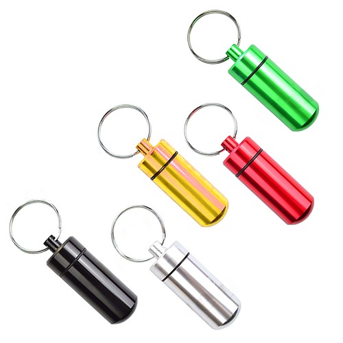 Portable travel pill box - 5x,