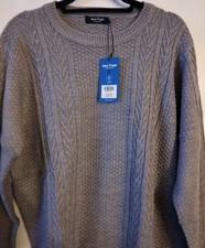 BNWT James Pringle Men's Cable