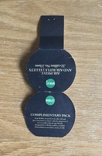 Rare Webley & Scott De Lux Box .22 Complimentary Pellet Cardboard Label.