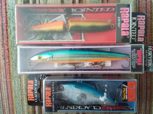 Selection rapala lures - a,