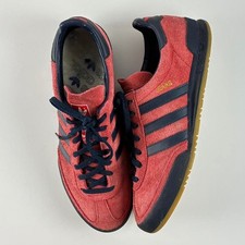 Adidas Jeans Red / Collegiate Navy - UK 9