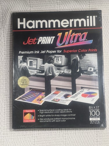 Vintage hammermill jet print - jet,