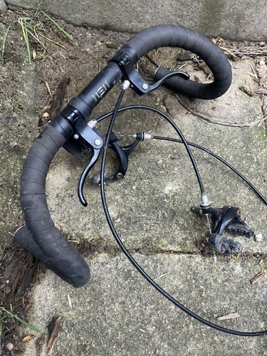 Aluminium track handlebars - aluminium,