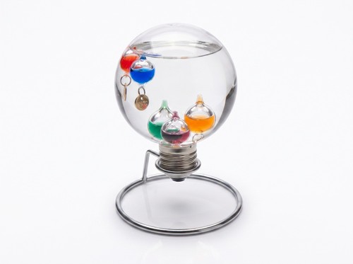 Galileo thermometer globe - thermometer,