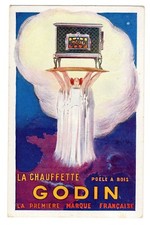 POSTCARD FRENCH GODIN