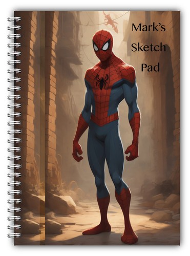 Personalised sketch book - personalised,
