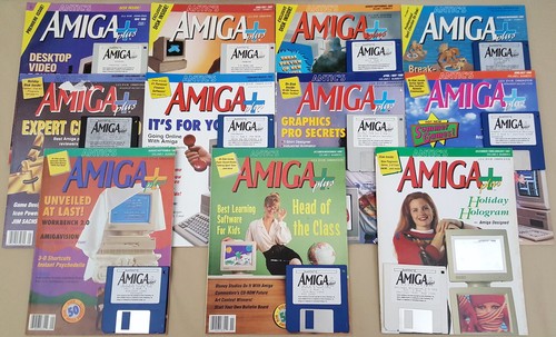 Amiga plus magazines - plus,