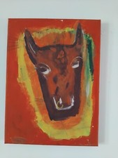 Painting of a Spanish bull