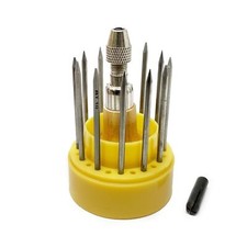 Grainer Beading Stone Setting Bead Patterning Tool Jeweller's Set of 12