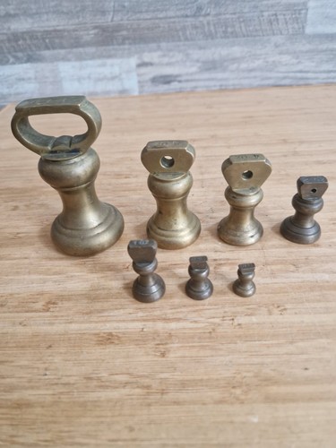 Antique set brass - set, of