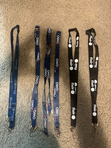 Lot airline lanyards - 6,