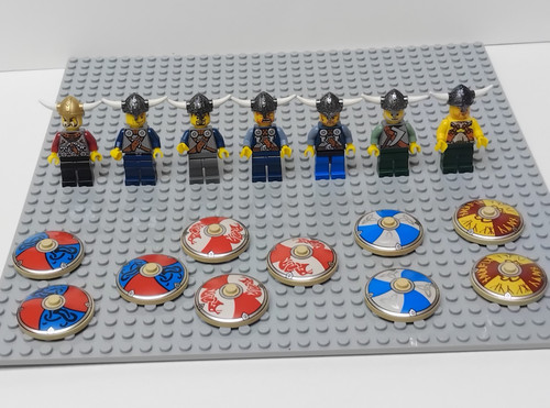 Lego minifigure vikings - lego, x