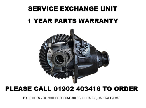 Daf rear differential aas1022 - rear,