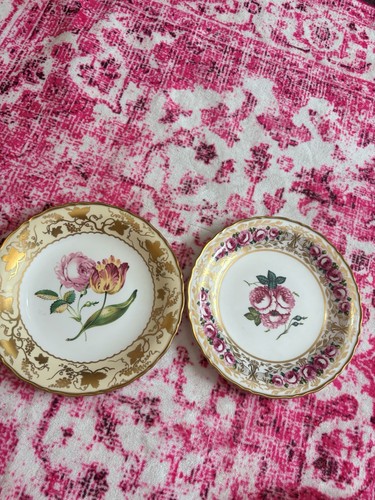 Coalport china plates piece - coalport,