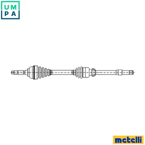 Drive shaft 0602 for - 17-0602,